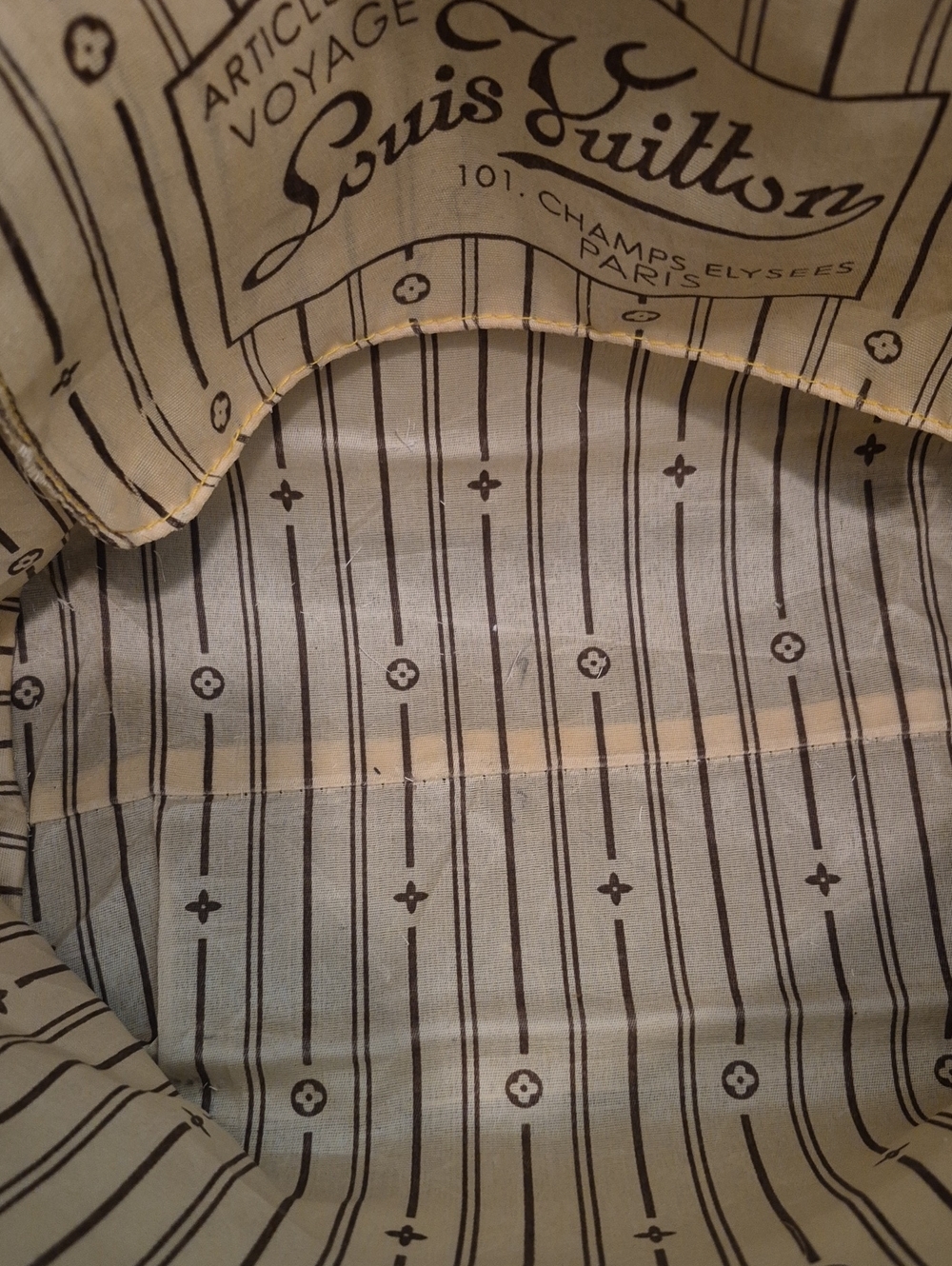 Tote Bag with LV  Design - Picture 4 of 10
